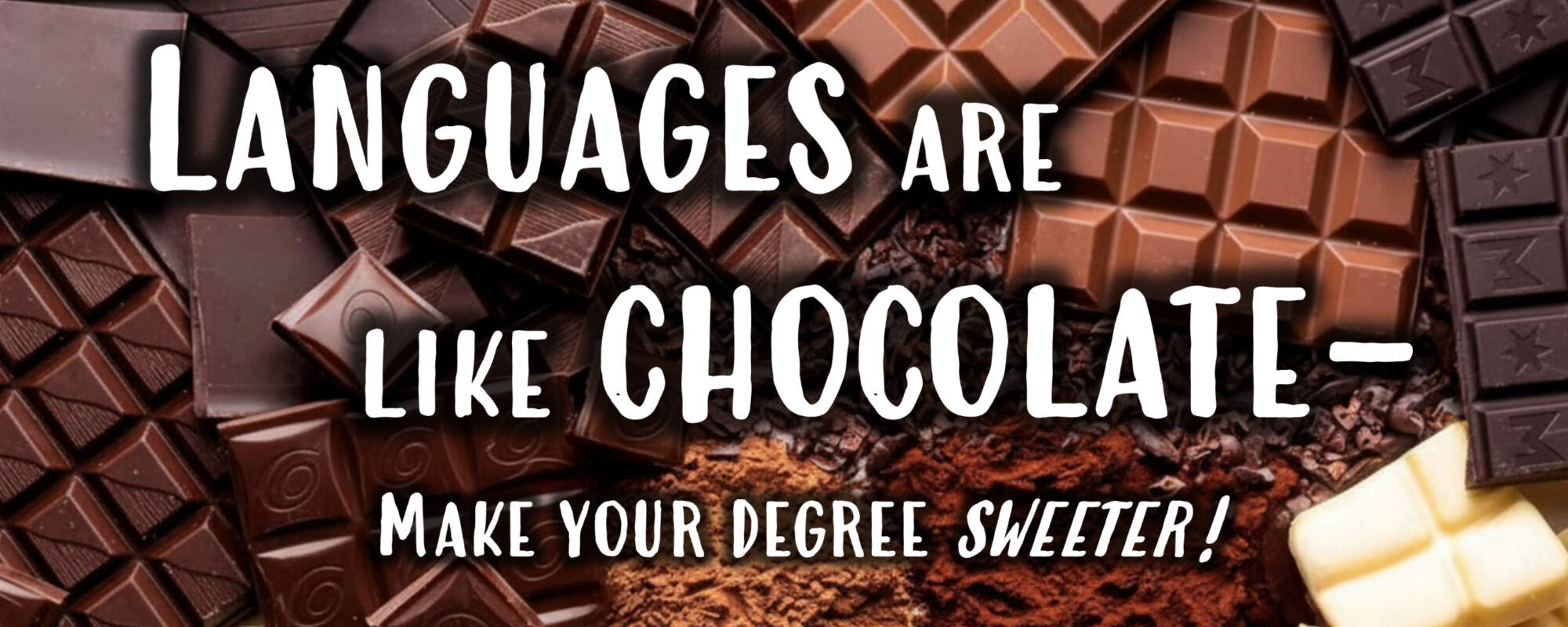 Languages are like Chocolate
